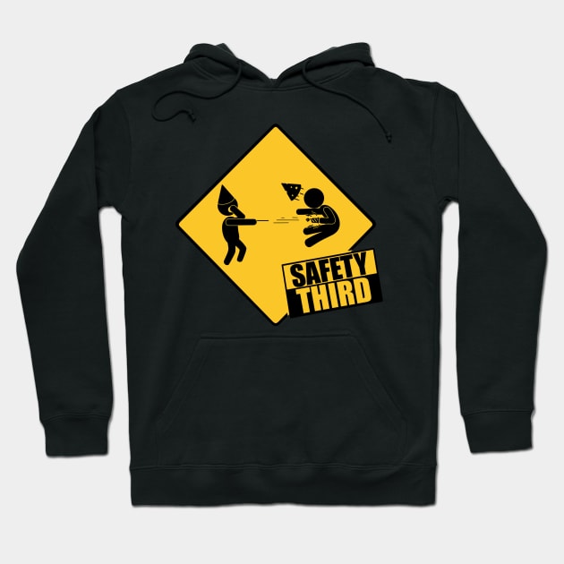 Safety Third Hoodie by TheMaskedTooner